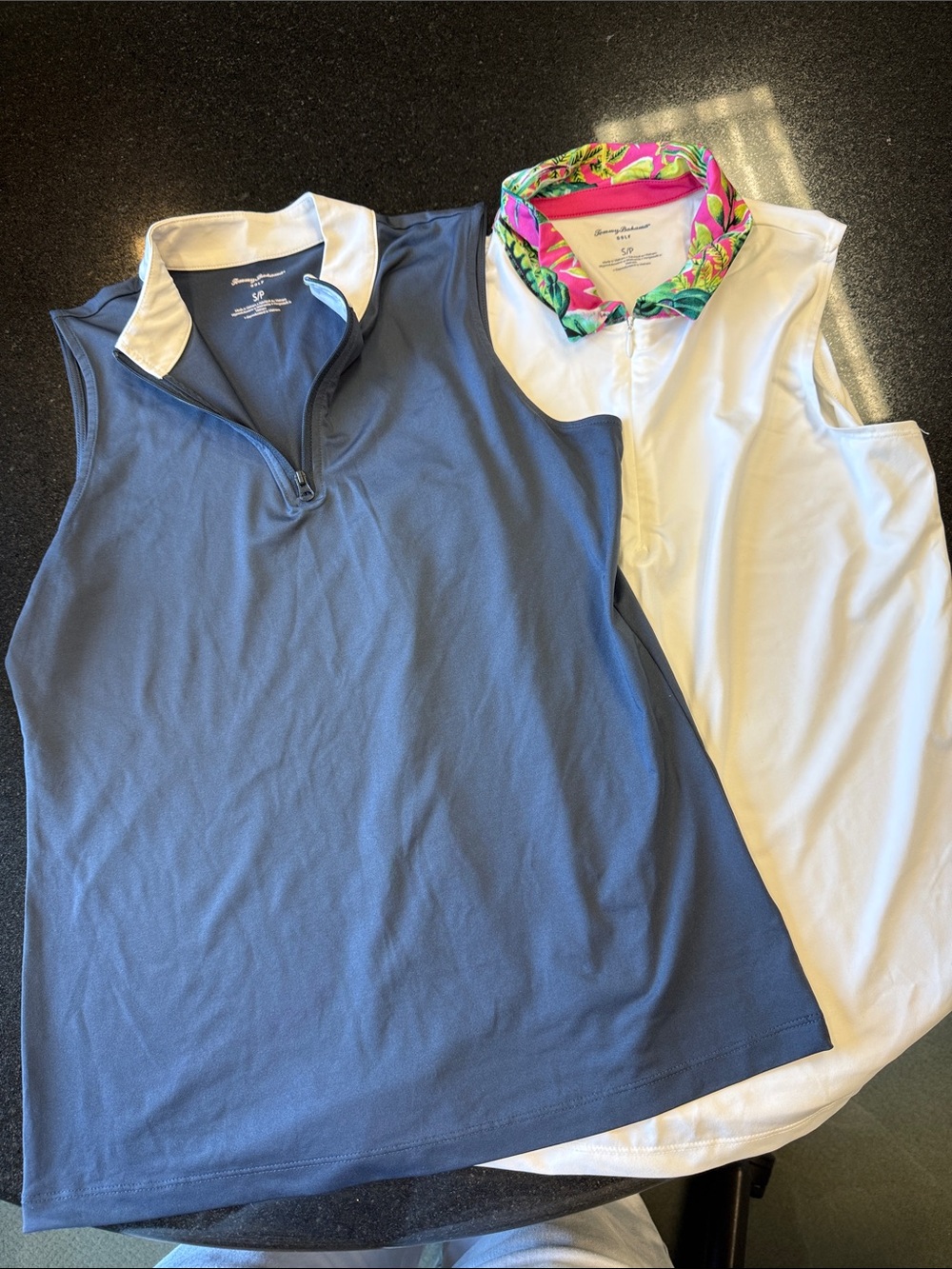 Tommy Bahama ladies golf sleeveless polos